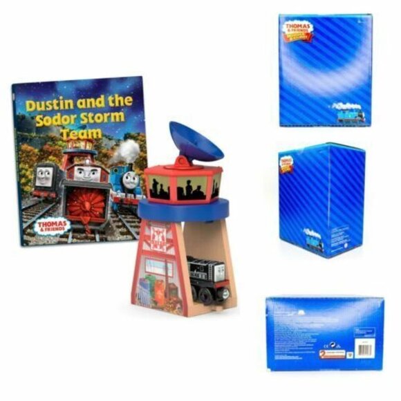 Thomas & Friends Wooden Railway Dustin and the Sodor Storm Team - New In Box‎ - Picture 1 of 12